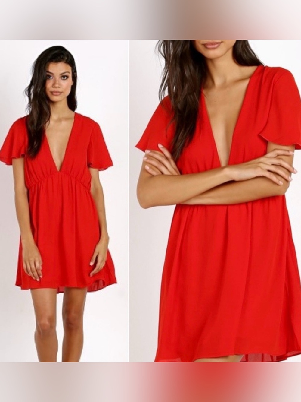 SMYM red mini dress
